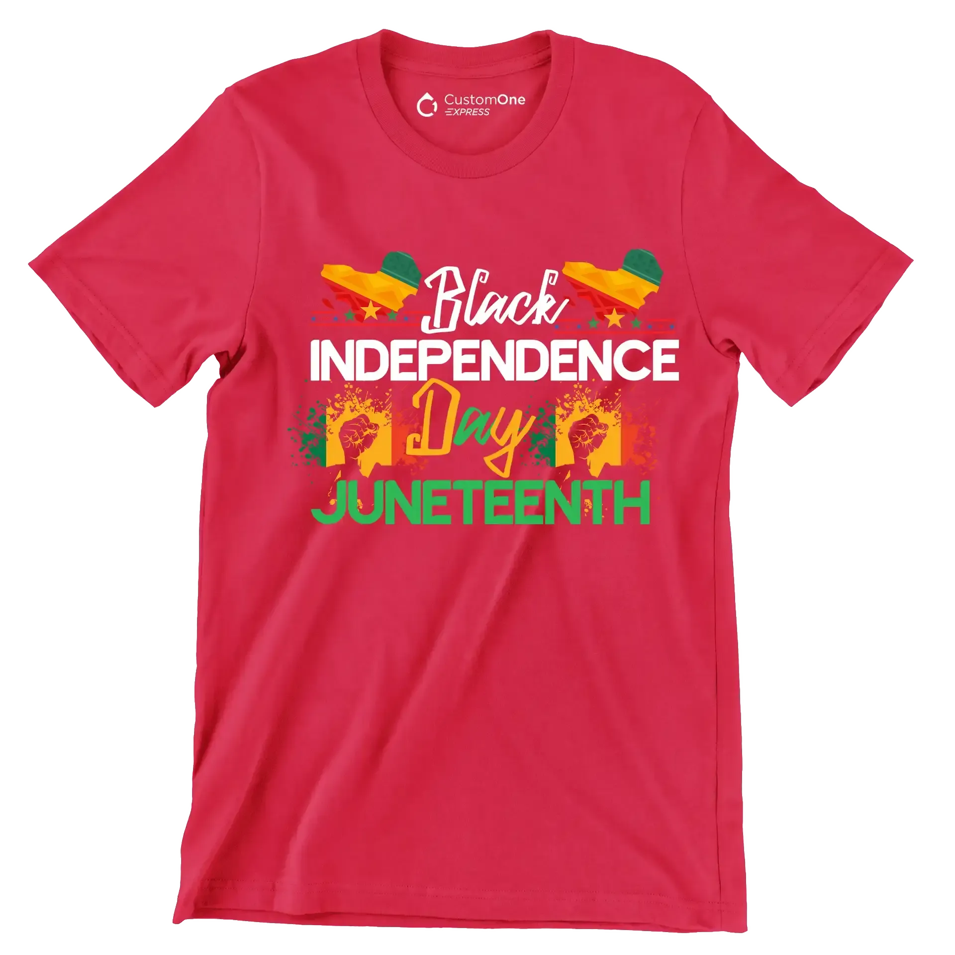 Black independence day juneteenth - Martin Luther King T-Shirt-Red-S-Custom One Express
