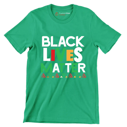 Black lives matter - Martin Luther King T-Shirt-Green-S-Custom One Express