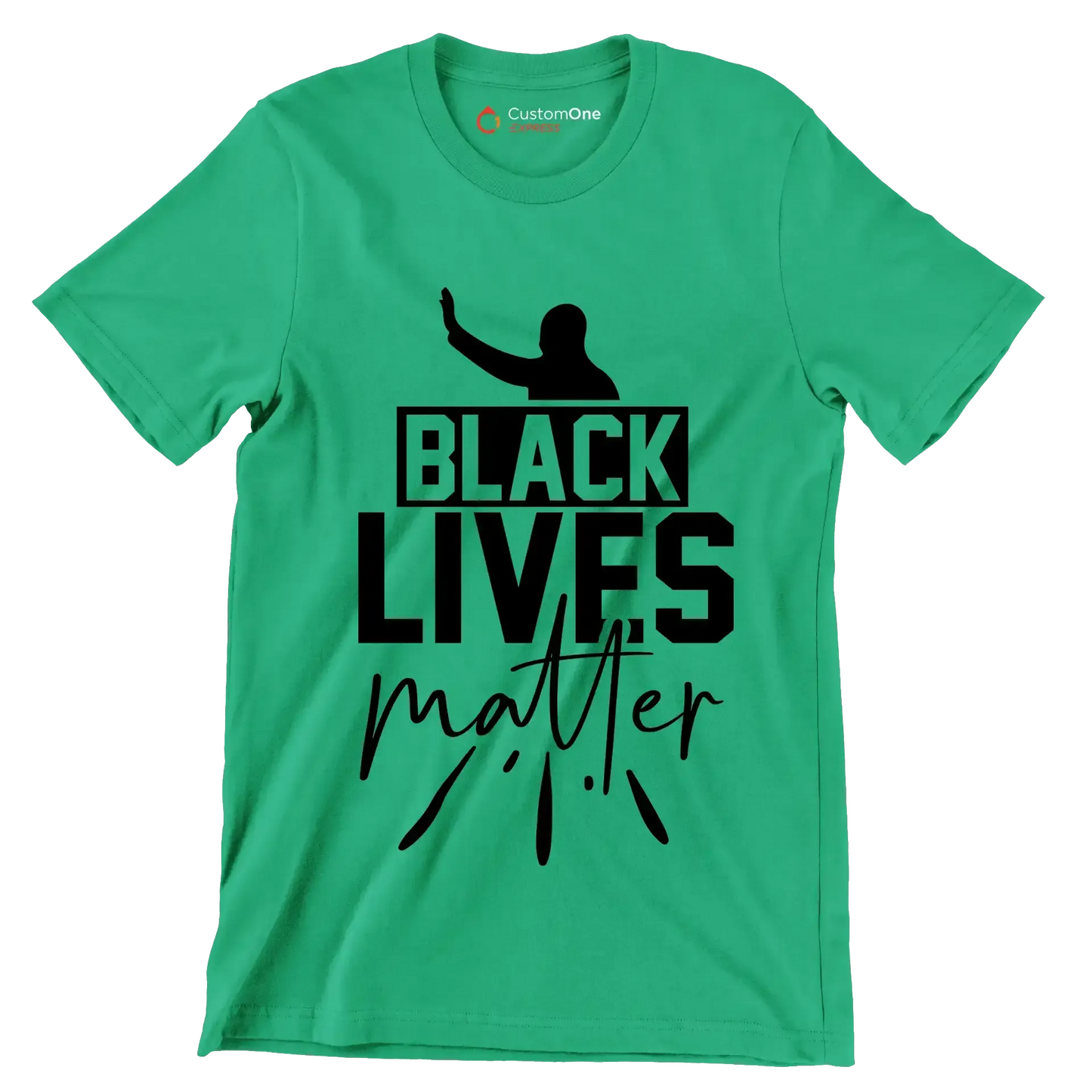 Black lives matter - Martin Luther King T-Shirt-Green-S-Custom One Express