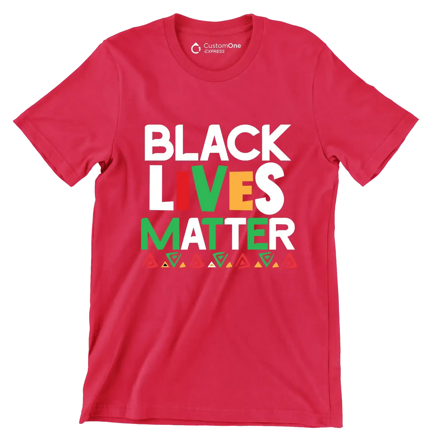 Black lives matter - Martin Luther King T-Shirt-Red-S-Custom One Express