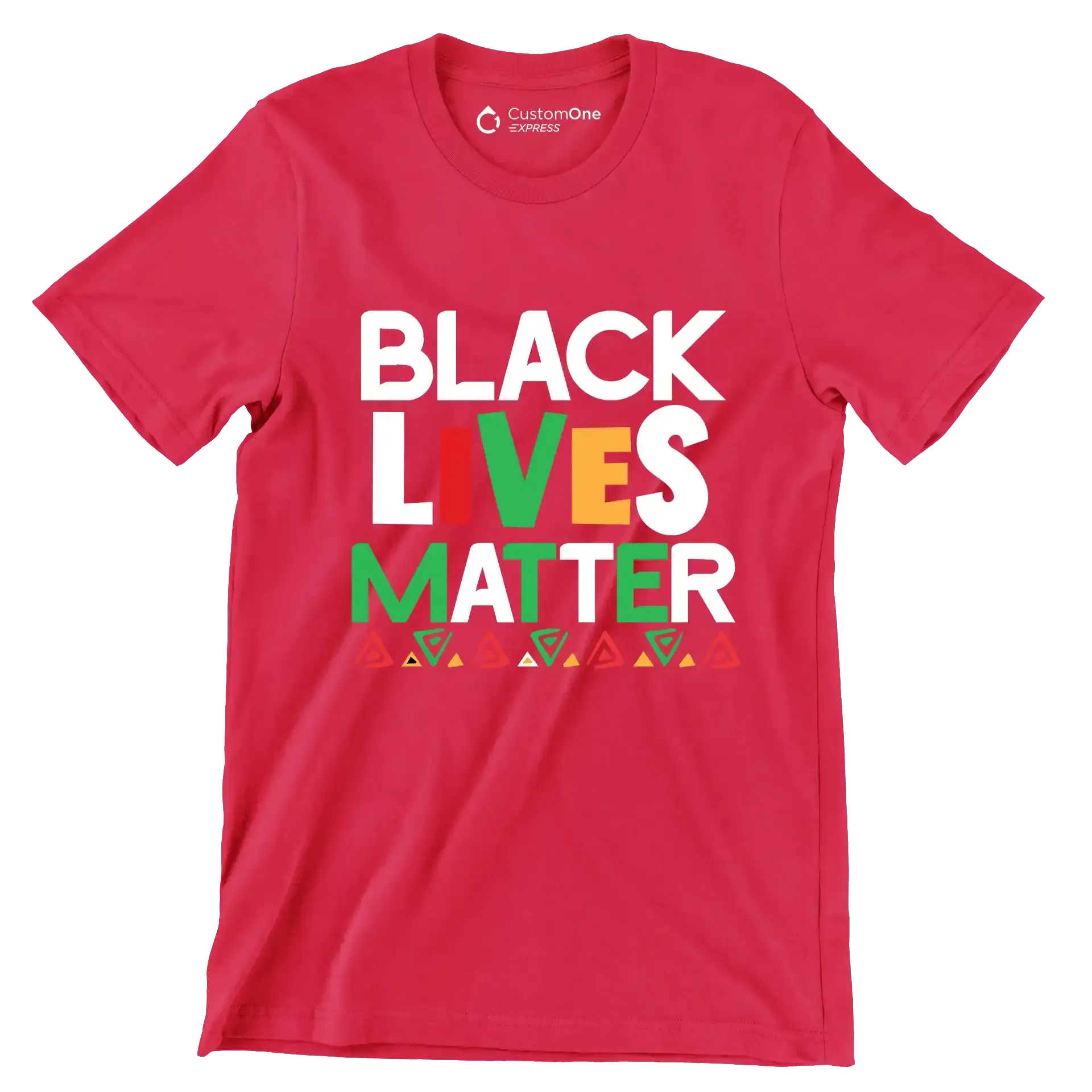 Black lives matter - Martin Luther King T-Shirt-Red-S-Custom One Express