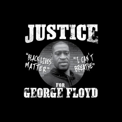 Black lives matter i can't breathe george floyd for justice - Martin Luther King T-Shirt-Black-S-Custom One Express