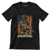 No man left behind does not end on the battlefield - Veterans Themed T-Shirt