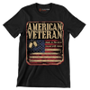 american veteran made in the usa served with honor - Veterans Themed T-Shirt