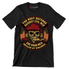 The best defense against evil men are good men skilled at violence 99% skill 1% lucky - Veterans Themed T-Shirt