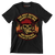 The best defense against evil men are good men skilled at violence 99% skill 1% lucky - Veterans Themed T-Shirt