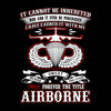 I Own It Forever The Title Airborne - Perfect Gift For Dad, Grandpa, Son, Patriot, Airborne Veteran on Patriot Day, Veteran Day - Veterans Themed T-Shirt