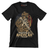 Proud to be an american god bless the u.s.a - Veterans Themed T-Shirt