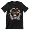 stay low, go fast one shot one kill kill first, die last no luck, all skill - Veterans Themed T-Shirt