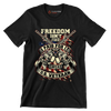 Freedom isn't free I paid for it blood sweat tears u.s. veteran - Veterans Themed T-Shirt