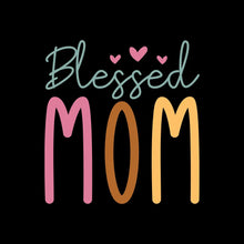 Blessed Mom - Mother’s Day T-Shirt-Black-S-Custom One Express