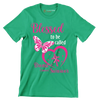 Blessed to be called Breast Cancer Surviver - Breast Cancer Awareness T-Shirt-Green-S-Custom One Express