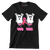 Boo Bees - Breast Cancer Awareness T-Shirt-Black-S-Custom One Express