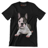 Boston_Terrier - Dog Themed T-Shirt-Black-S-Custom One Express