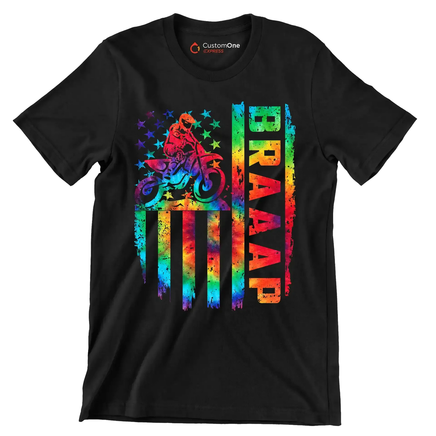 Braaap - Father’s Day T-Shirt-Black-S-Custom One Express