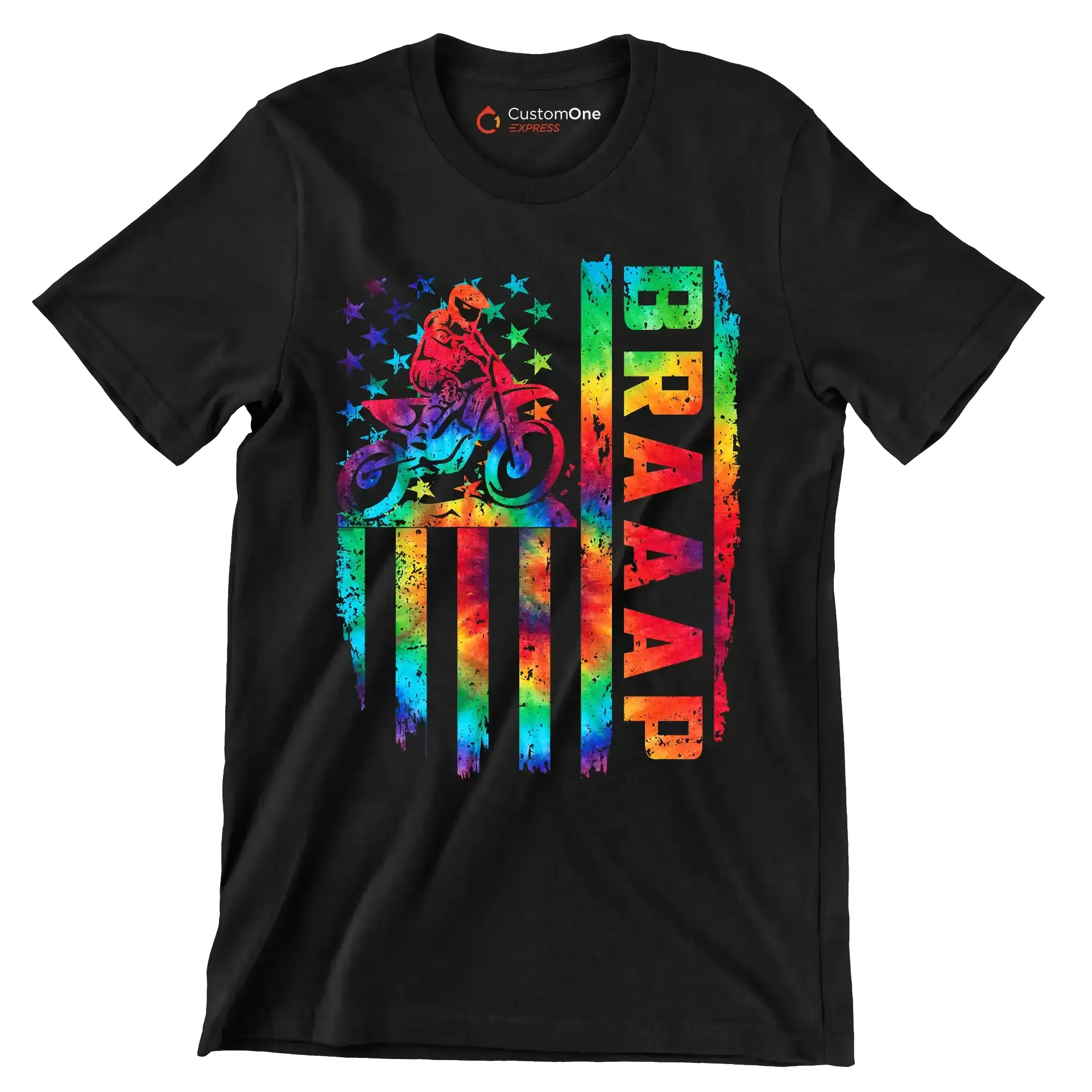 Braaap - Father’s Day T-Shirt-Black-S-Custom One Express
