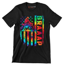 Braaap - Father’s Day T-Shirt-Black-S-Custom One Express