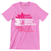 Brave strong Gratefull Hopeful Metastatic. Breast Cancer Warrior - Breast Cancer Awareness T-Shirt-Pink-S-Custom One Express