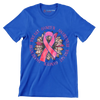 Breast Cancer Awareness - Breast Cancer Awareness T-Shirt-Blue-S-Custom One Express