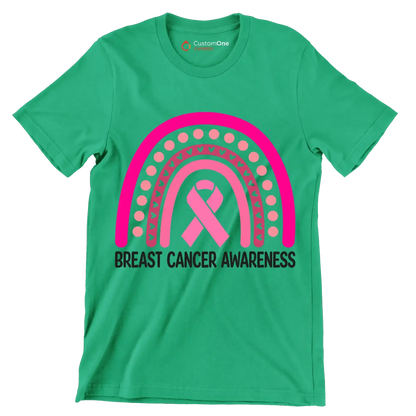 Breast Cancer Awareness - Breast Cancer Awareness T-Shirt-Green-S-Custom One Express