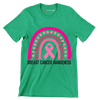 Breast Cancer Awareness - Breast Cancer Awareness T-Shirt-Green-S-Custom One Express