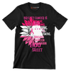 Breast Cancer BOO Sheet - Breast Cancer Awareness T-Shirt-Black-S-Custom One Express