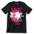 Breast Cancer BOO Sheet - Breast Cancer Awareness T-Shirt-Black-S-Custom One Express