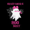 Breast Cancer BOO Sheet - Breast Cancer Awareness T-Shirt-Black-S-Custom One Express