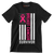 Breast Cancer Survivor - Breast Cancer Awareness T-Shirt-Black-S-Custom One Express