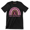 Breast cancer awareness - Breast Cancer Awareness T-Shirt-Black-S-Custom One Express