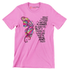 Breast cancer is a journey I never planned or asked for but I choose to love life hate the disease and fight - Breast Cancer Awareness T-Shirt-Pink-S-Custom One Express