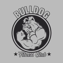 Bulldog Fitness Club - Gym Themed T-Shirt-Blue-S-Custom One Express
