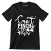 Can't Pinch This - St. Patrick's Day T-Shirt-Black-S-Custom One Express