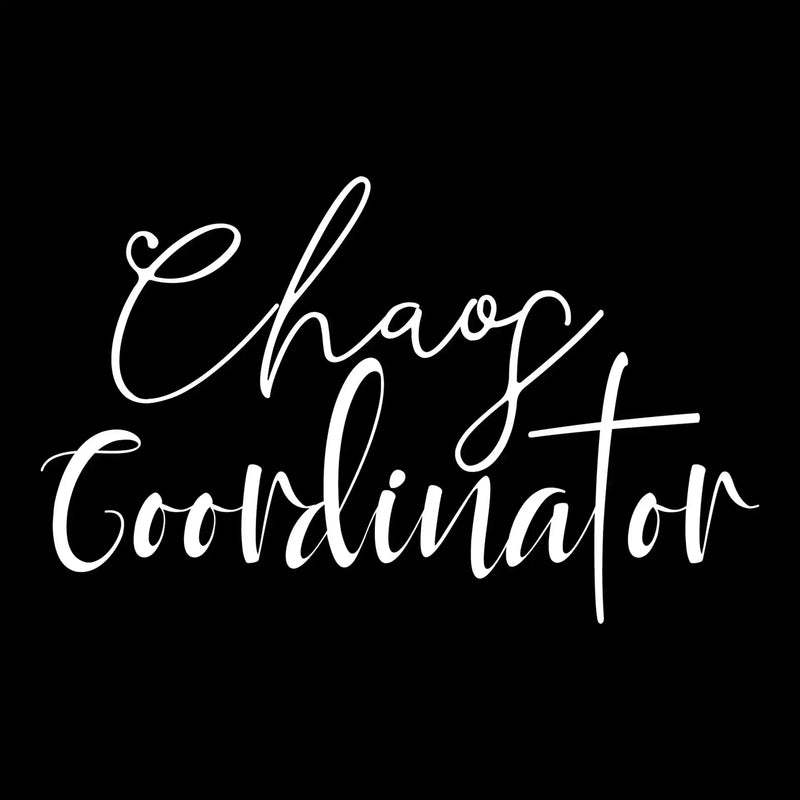 Chaos coordinator - Sarcasm Themed T-Shirt-Black-S-Custom One Express