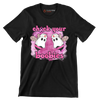 Check your Boobies - Breast Cancer Awareness T-Shirt-Black-S-Custom One Express