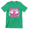 Check your Boobies - Breast Cancer Awareness T-Shirt-Green-S-Custom One Express