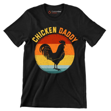 Chicken Daddy - Father’s Day T-Shirt-Black-S-Custom One Express