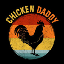 Chicken Daddy - Father’s Day T-Shirt-Black-S-Custom One Express