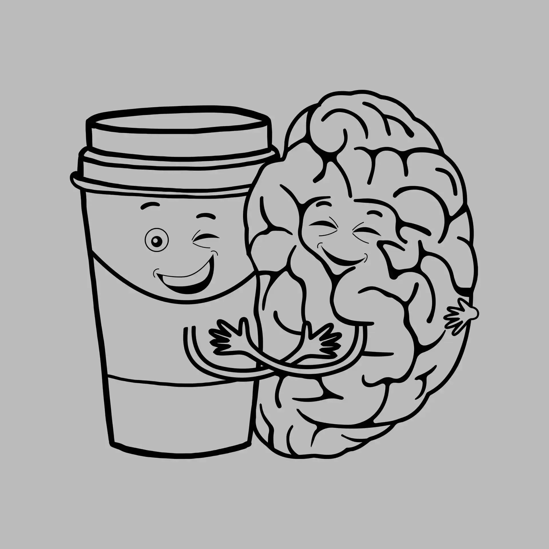 Coffee Mind - Coffee Themed T-Shirt-Blue-S-Custom One Express