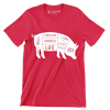 Compassion Kindness Life Love Feelings Friendship Joy Mercy Truth - Vegan Themed T-Shirt-Red-S-Custom One Express