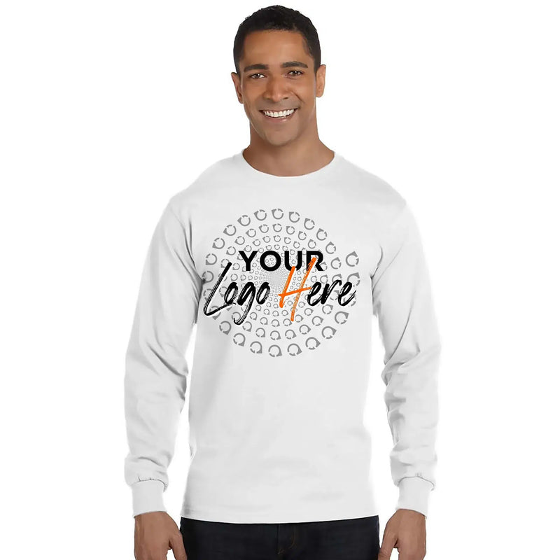 Custom Long Sleeve T-Shirts - Unisex Gildan G240