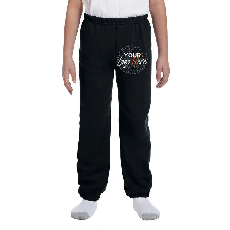 Custom Youth Sweatpants - Gildan G182B-405060, bulk orders, Custom, Custom Apparel Online Store, custom bulk t shirts, Custom Direct to Garment Printing, custom Gildan youth sweatpants, Custom Kids apparel, Custom Kids Shirts, Custom Pants and shorts, custom printed sweatpants for kids, Custom Screen Printed Shirts, Custom Shirt Designing Websites, custom unisex youth pants, Custom Vinyl Shirts, Custom Youth Sweatpants, customizable t shirts no minimum, Design Your Own Pants, direct to garment (dtg), Direct