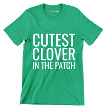 Cutest Clover In The Patch - St. Patrick's Day T-Shirt-Green-S-Custom One Express