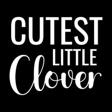 Cutest Little Clover - St. Patrick's Day T-Shirt-Black-S-Custom One Express