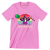 DISC WIZARD - Golf Themed T-Shirt-Pink-S-Custom One Express