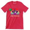 DISC WIZARD - Golf Themed T-Shirt-Red-S-Custom One Express