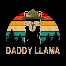 Daddy Llama - Father’s Day T-Shirt-Black-S-Custom One Express