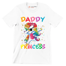 Daddy of the birthday princess - Father’s Day T-Shirt-White-S-Custom One Express