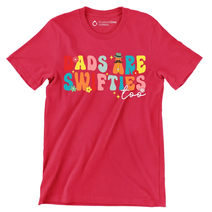 Dads are swifties too - Father’s Day T-Shirt-Red-S-Custom One Express