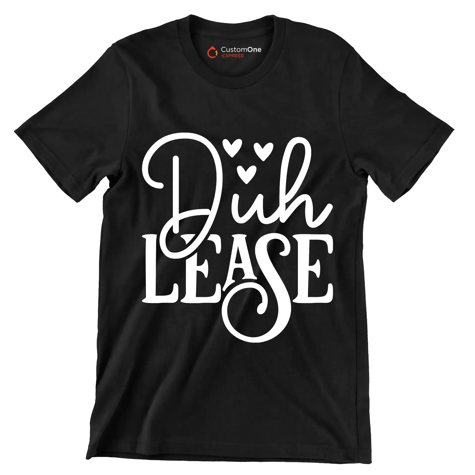 D�h lease - Sarcasm Themed T-Shirt-Black-S-Custom One Express